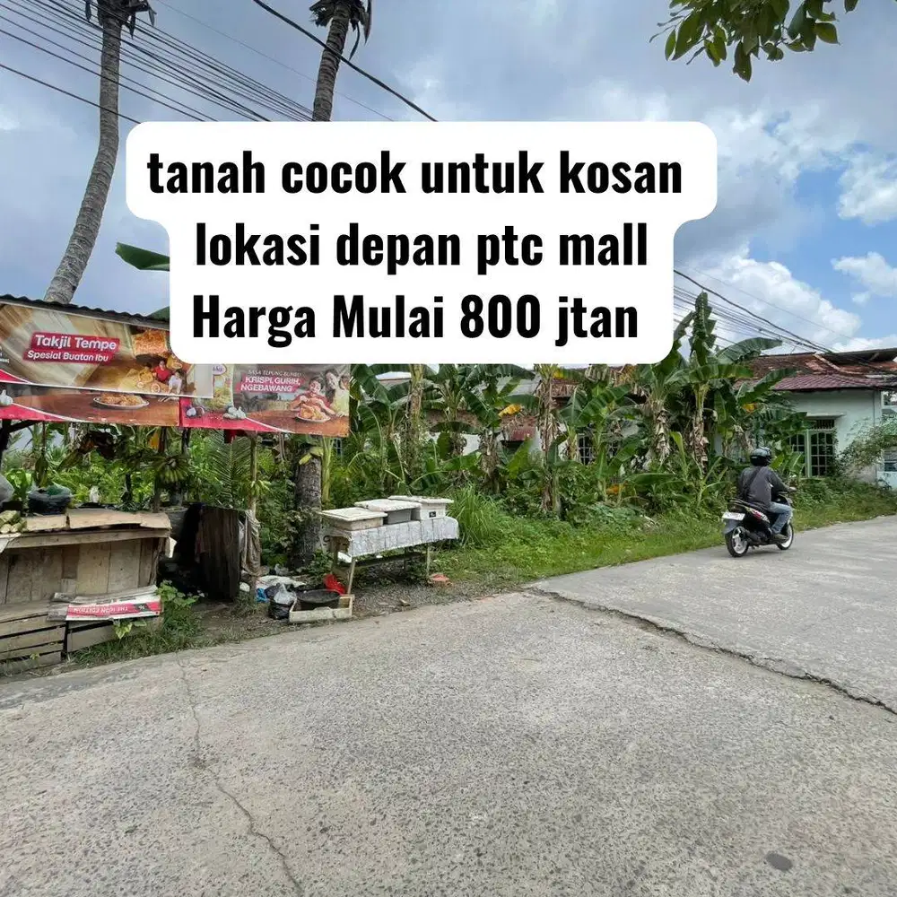 tanah cocok untuk kosan palembang