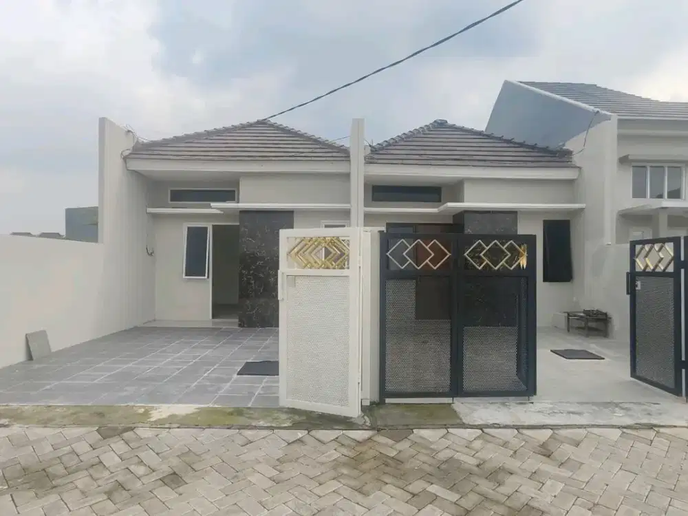 RUMAH GRESS di GUNUNG ANYAR, minimalis dekat Merr , pintu toll
