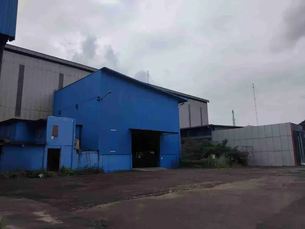 Dijual Eks Pabrik Baja 5,6 Ha Di Kawasan Industri Balaraja Tangerang Banten