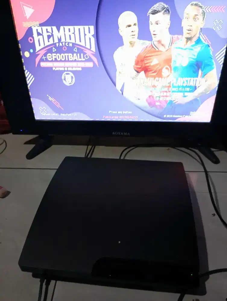 PS 3 TINGGAL PAKAI FULSET