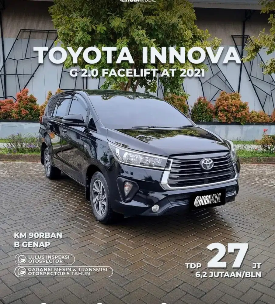 Unit : Innova G 2.0 Facelift AT Thn 2021