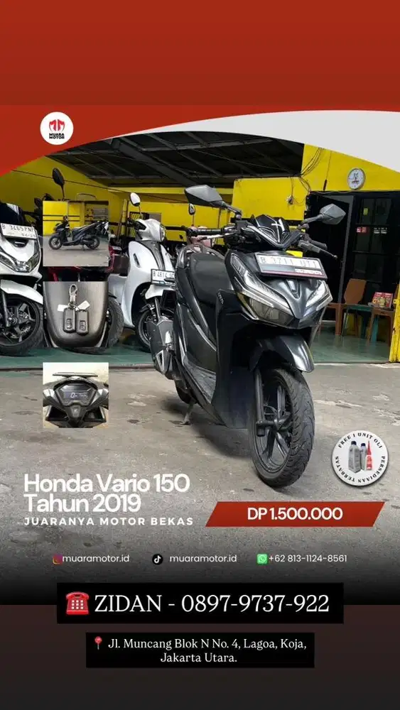 HONDA VARIO 150 2019 !!!