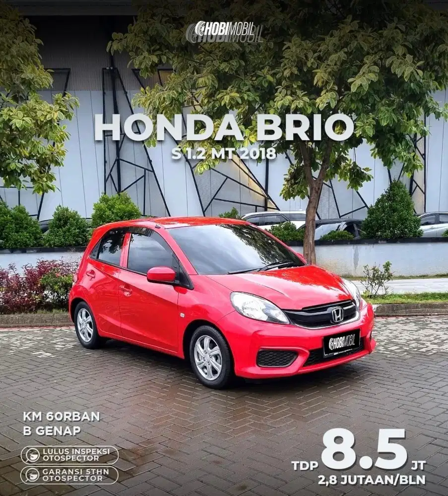 Unit : Honda Brio S 1.2 MT Thn 2018