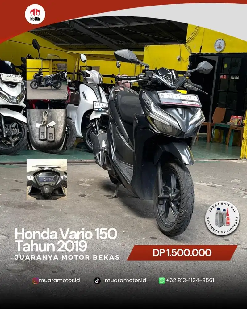 HONDA VARIO 150 2019 SIAP PAKAI !!!