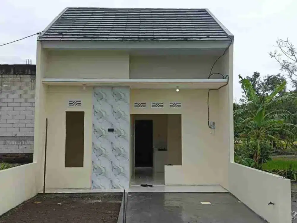 Dijual rumah murah 145jt indent 2,5bulan jadi trima kunci,resmi aman amanah 100%.lokasi gluran ploso