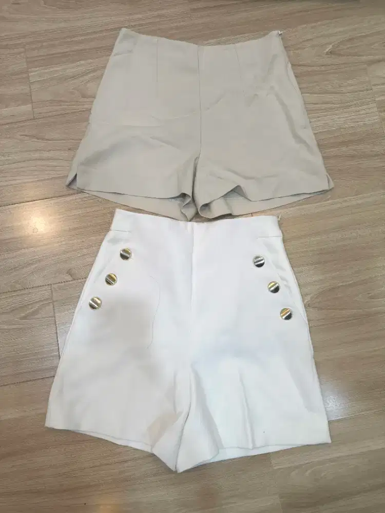 CELANA PENDEK WANITA ZARA BASIC ORIGIBAL PRELOVED