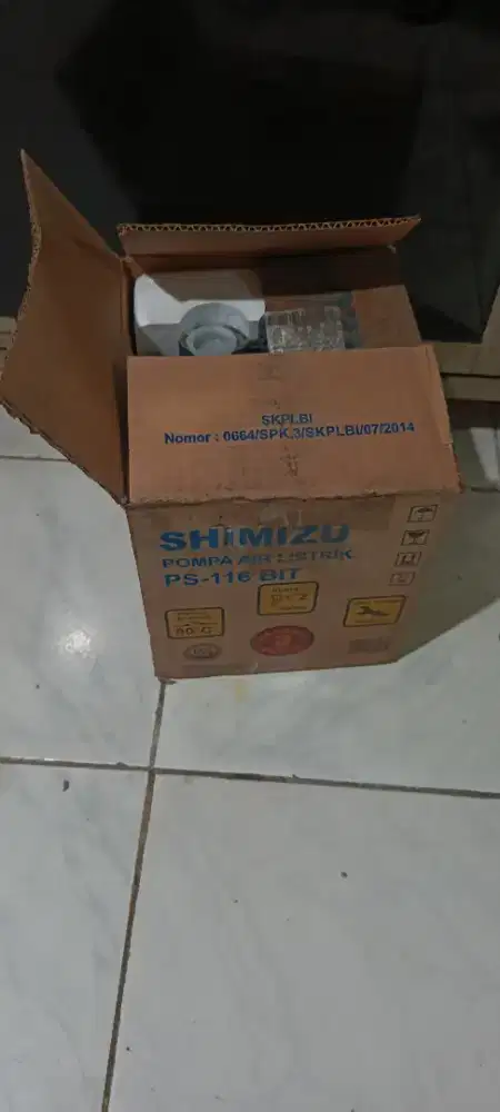 Mesin Pompa air shimtzu