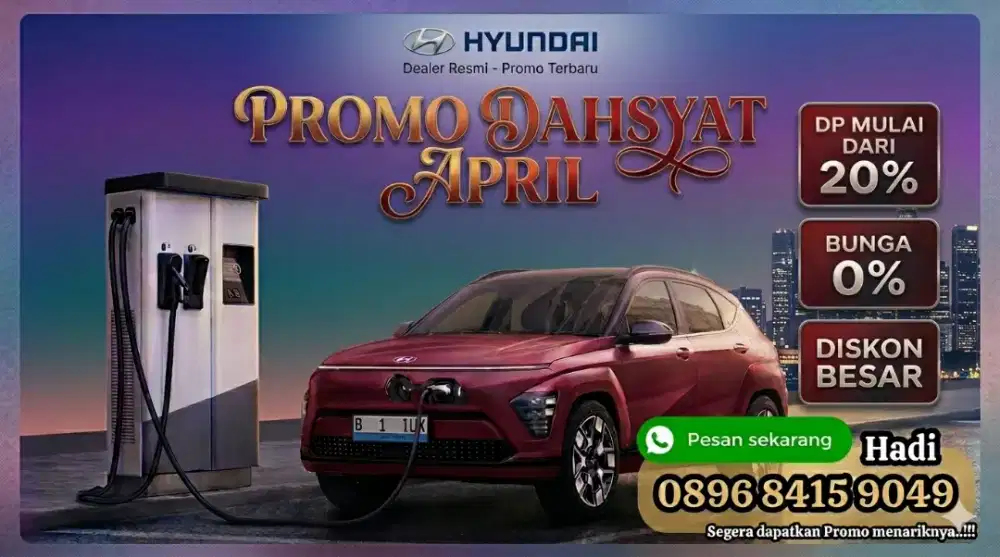 promo hyundai kona ev N-line style prime reguler signature kredit