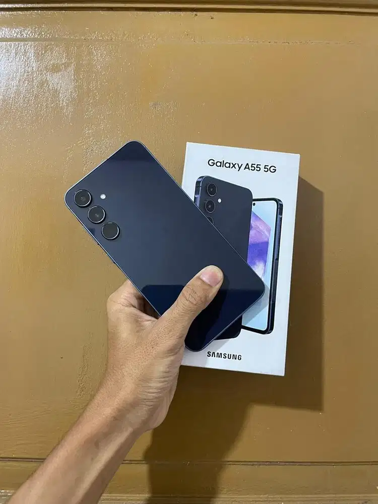 Samsung A55 5G ram 8/256 SEIN mulus like new lengkap original