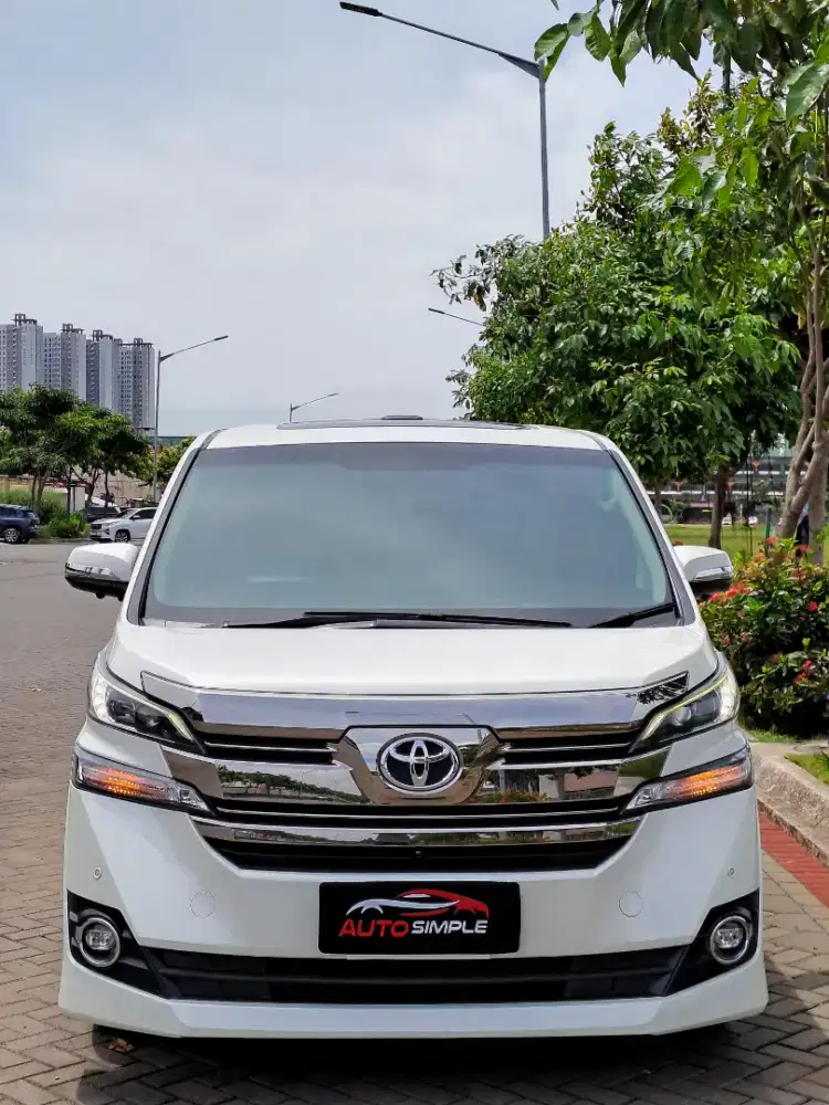 [KM 50RB]Toyota Vellfire 2.5 G ATPM 2015 Vellfire 2015 Vellfire 2016