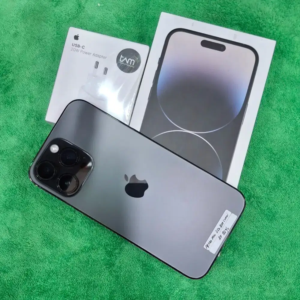 iPhone 14 Pro Max 256gb beacukai Free Adapter