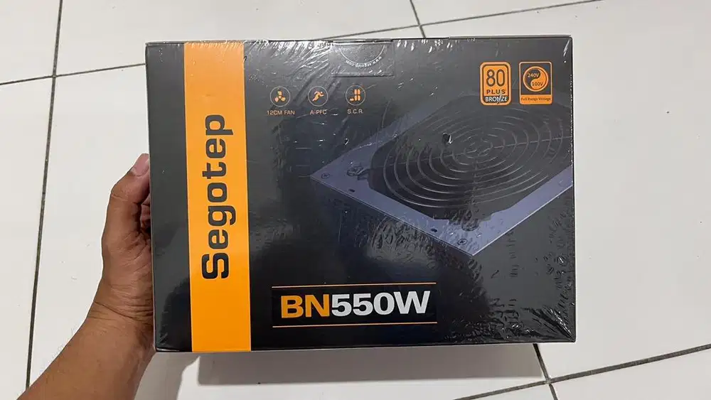 Psu 550 watt segotep bn550 bronze baru