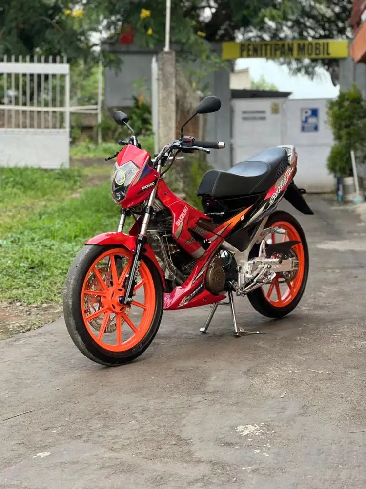Satri FU CBU asli bukan fufi injeksi masih karbu full modif titanium