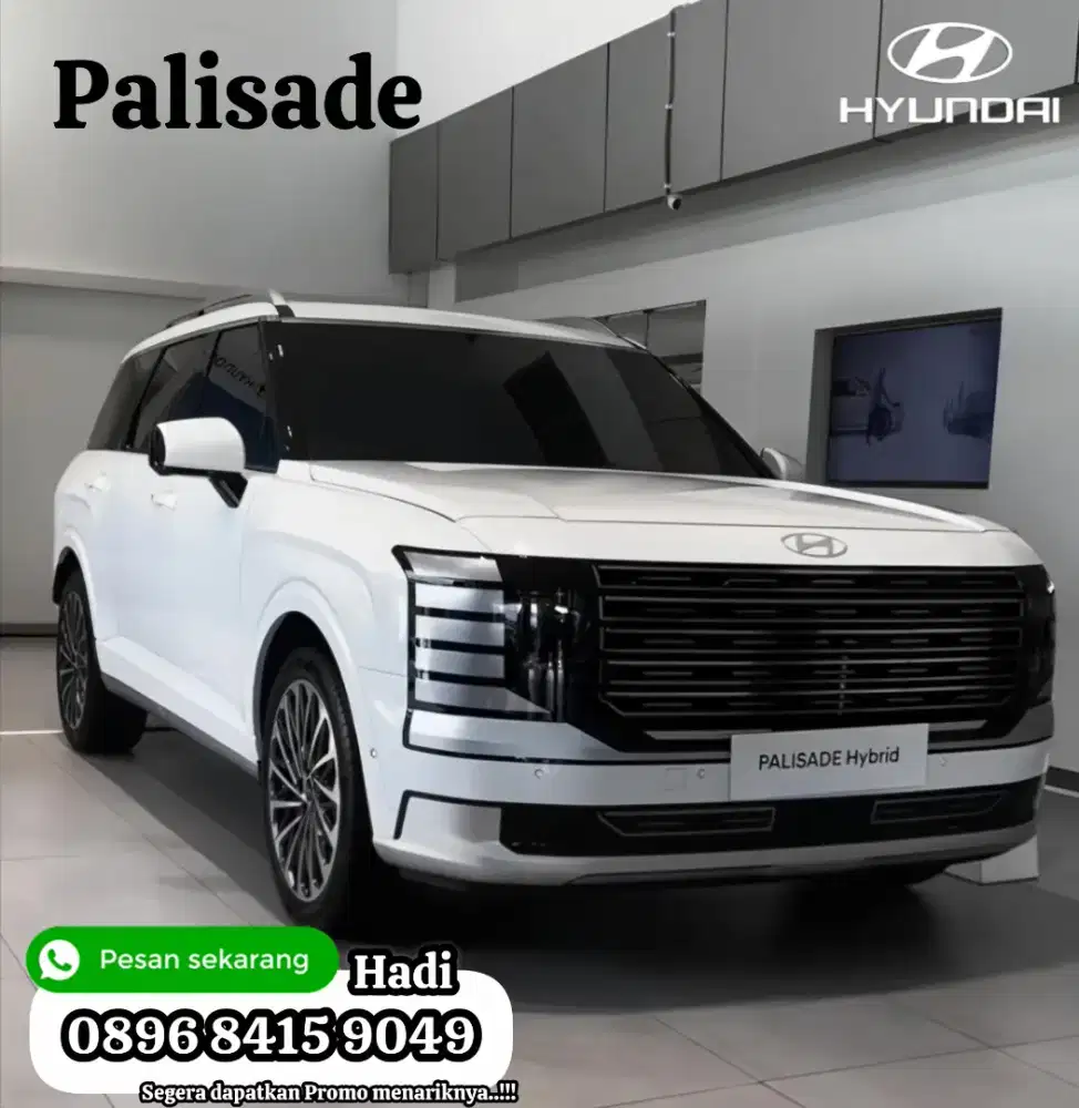 Promo hyundai palisade hybrid signature calligraphy awd kredit cash