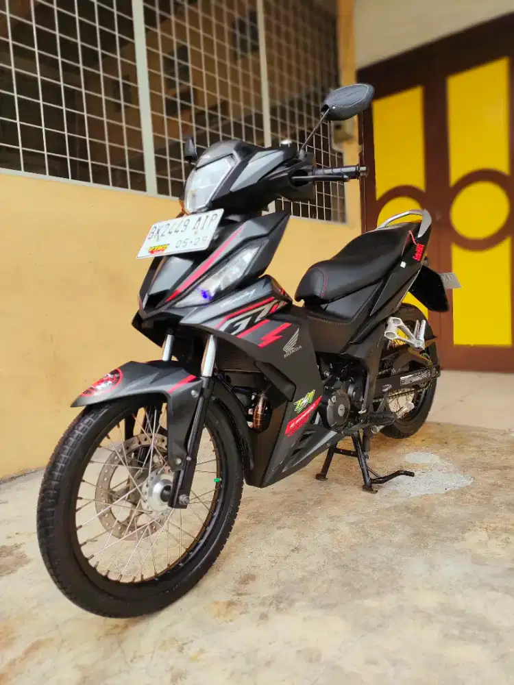 Honda Supra / Supra GTR 150 2019, Black Premium Doff, Unit Mulus.