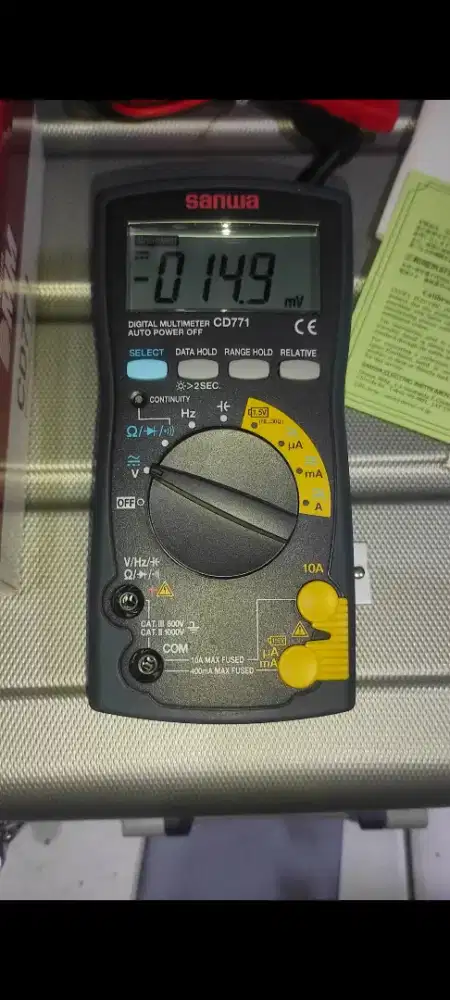 Multitester / avometer Sanwa CD 771 like new tidak jadi pakai