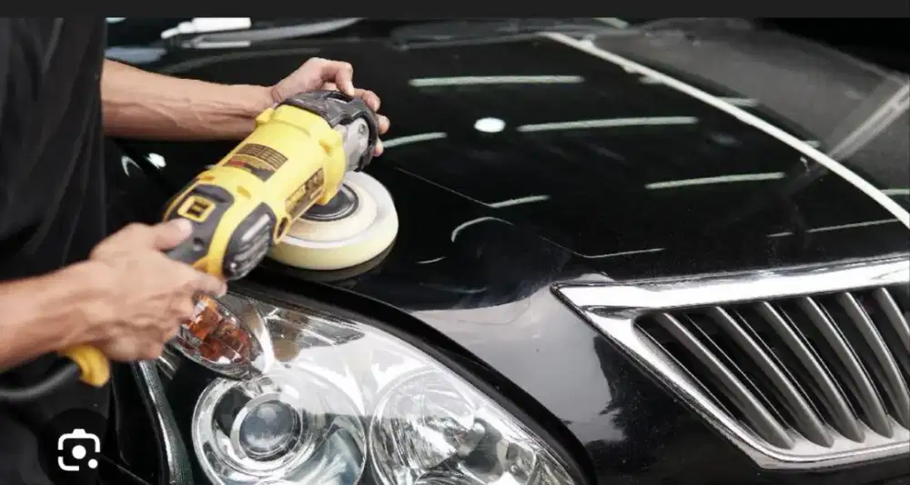 Jasa poles dan coating mobil