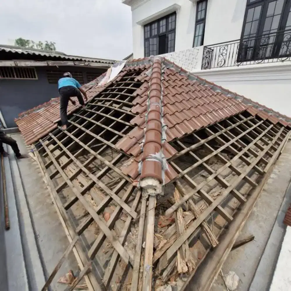 Jasa perbaikan atap bocor dan renovasi atap