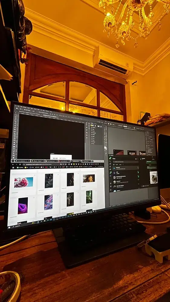 Dijual Cepat! High-end pc setup satu set rata kanan