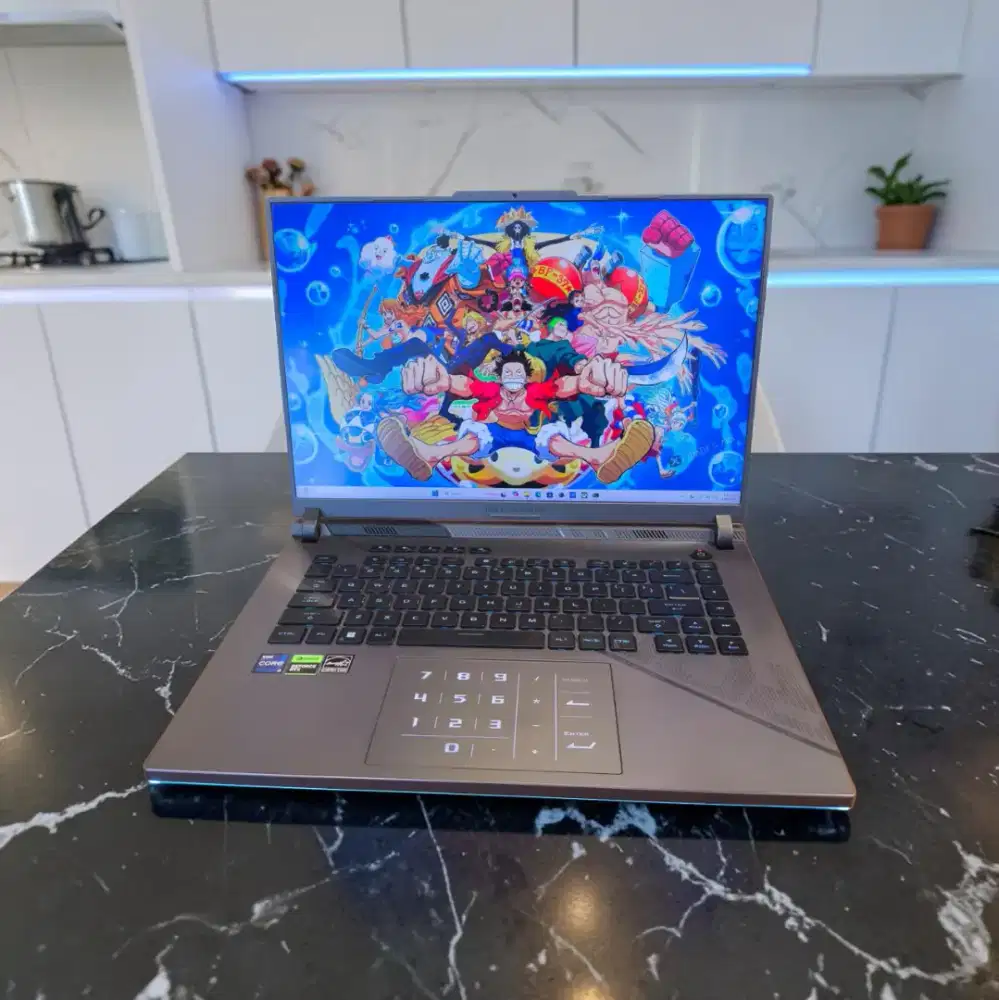 ASUS ROG STRIX G16 I9 GEN 14 RTX 4060 Eclipse Grey masih mulus banget