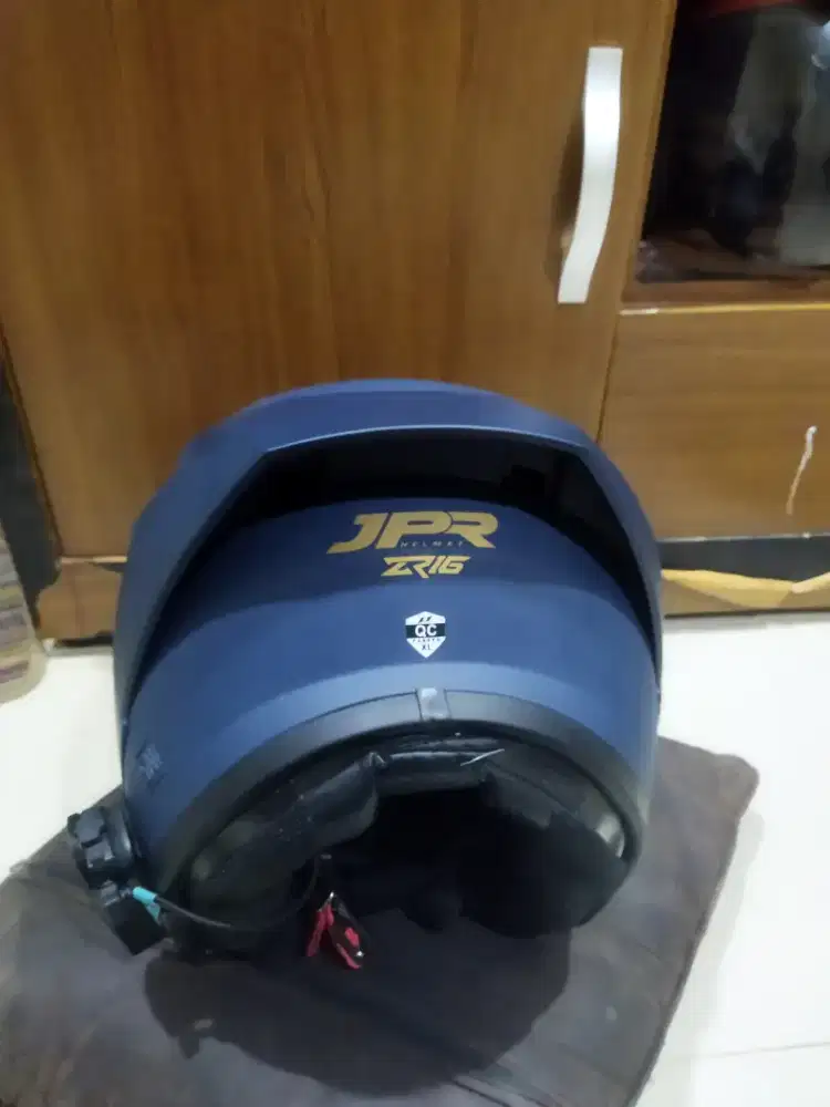 Helm Half Face JPR ZR16 + Intercom Blaise V1