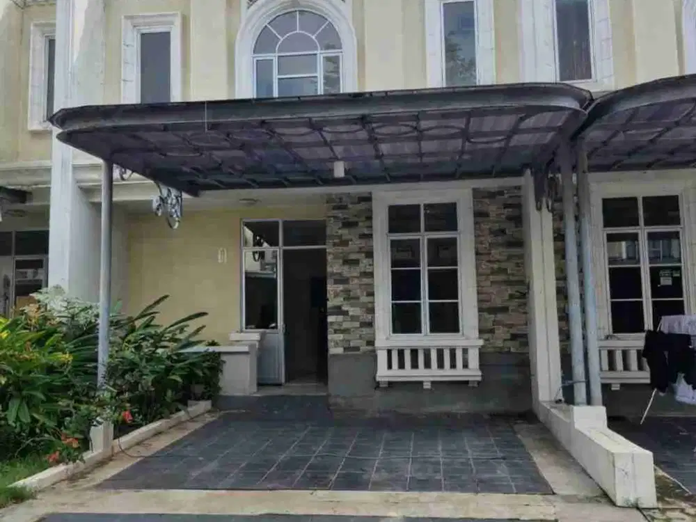 rumah cantik jual rugi cluster lasein jakarta garden city