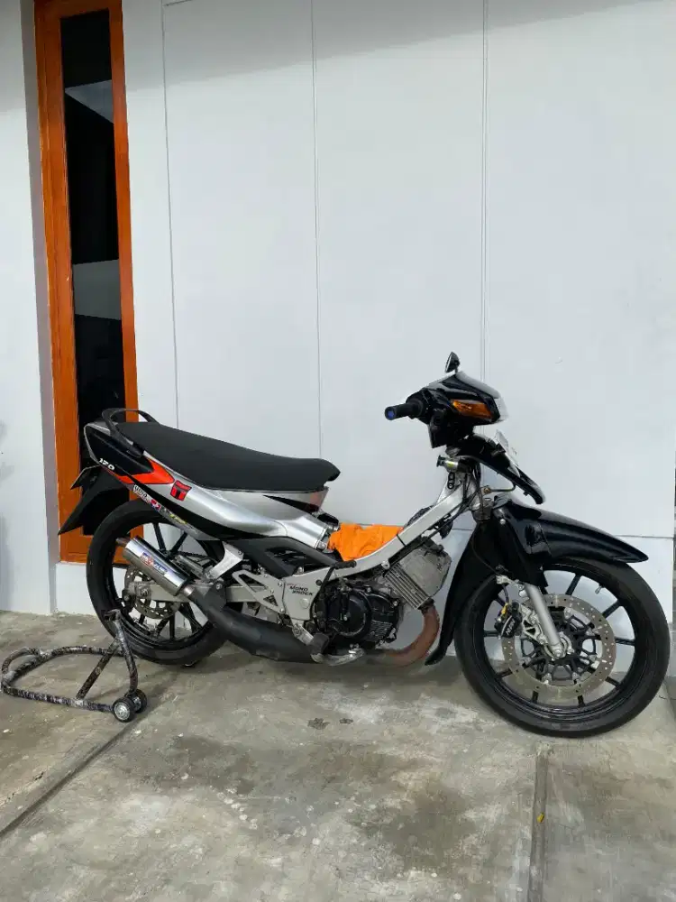 Suzuki satria 98 doublebstater upgrade kopling 6 speed full mesin hiu