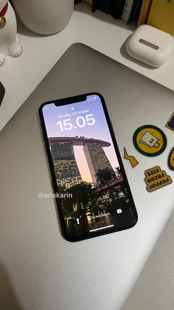 Iphone 11 Pro 256gb Green | Face Id On | All Sim | Mulus