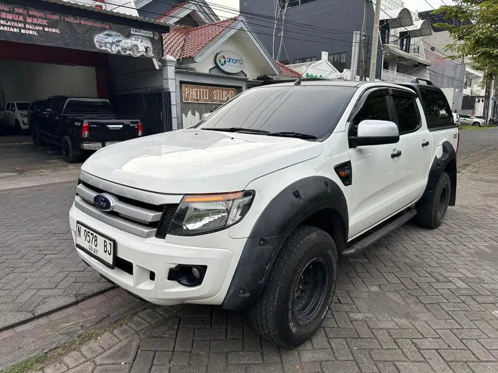 Ford Ranger XLS PMK 2014 Solar Manual Km 80rb Record Tgn1 AN Pribadi