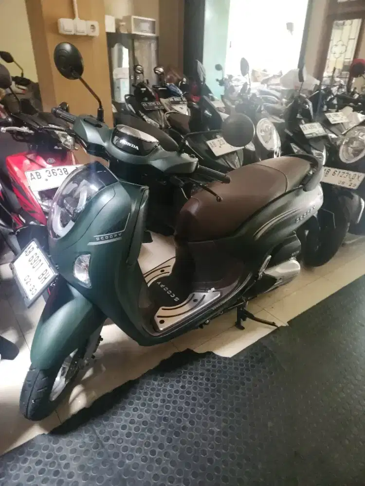 Scoopy model baru hijau 2025 gbm