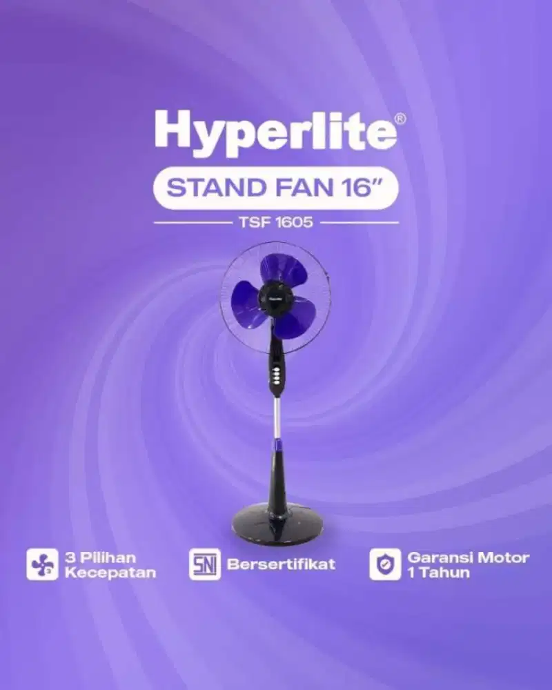 Kipas angin 16 inc hiperlite