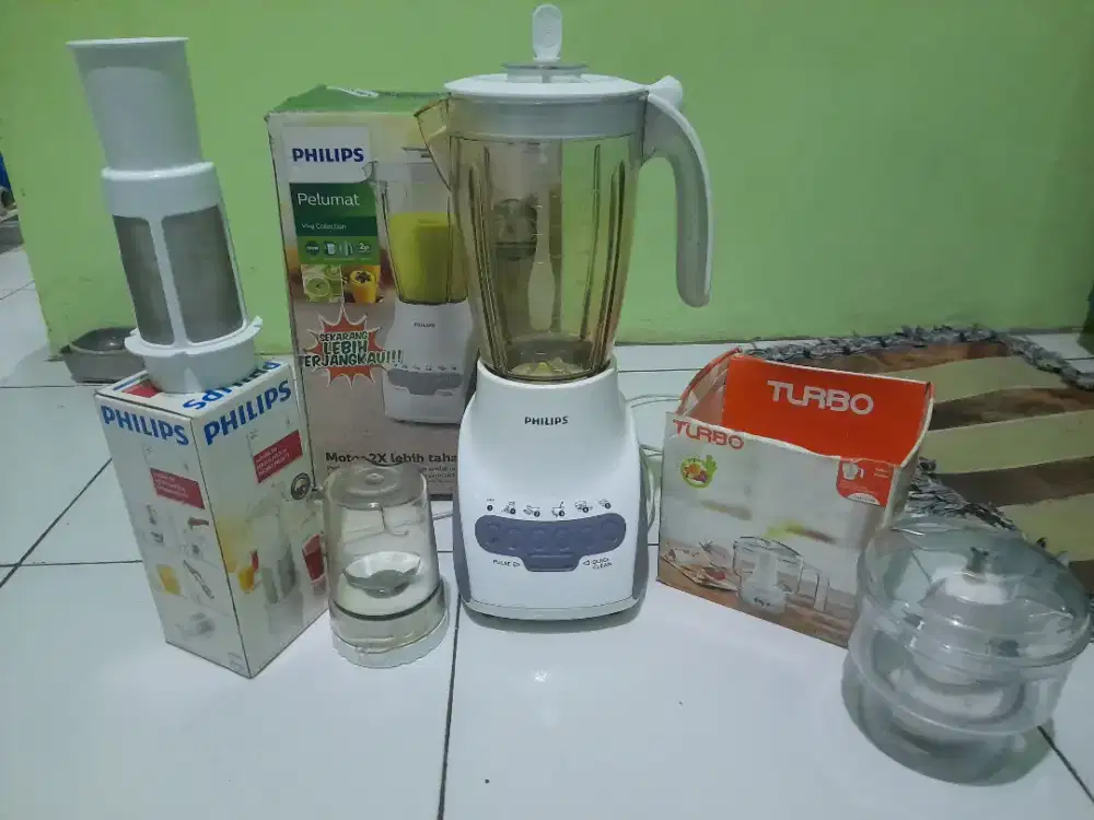 Blender Philips 4in1 Murah! Jarang Pakai, Kondisi Bagus