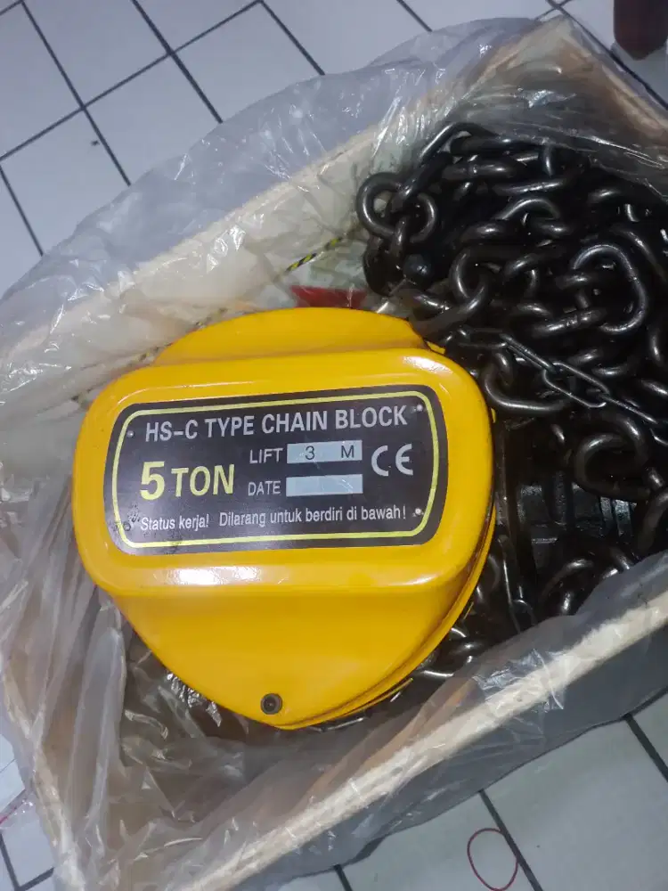 5 ton 3 meter chain block takel katrol chainblock