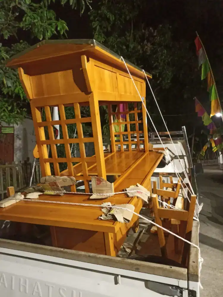 Jual Gerobak Angkringan, Bakso, Mie Ayam, Bubur, Sate, Soto, Pecel dll