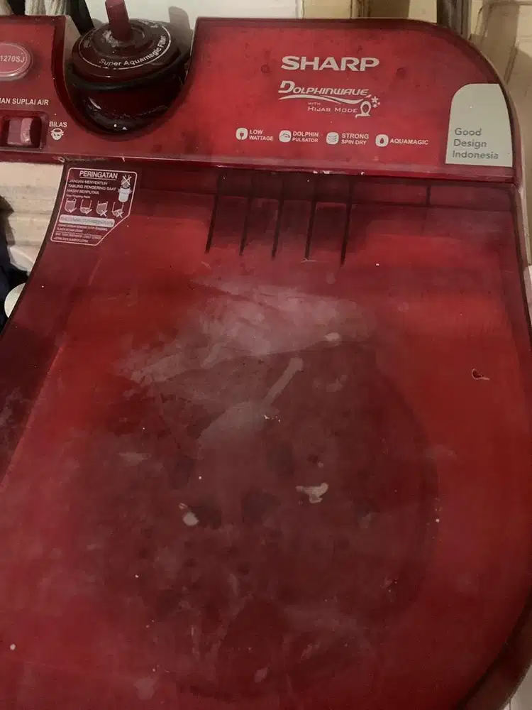 Mesin cuci sharp rusak