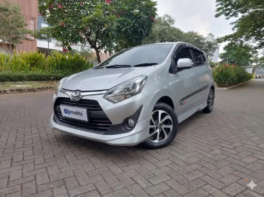 DP 5% Toyota Agya 1.2 TRD Sportivo Bensin-AT Silver CZKNB