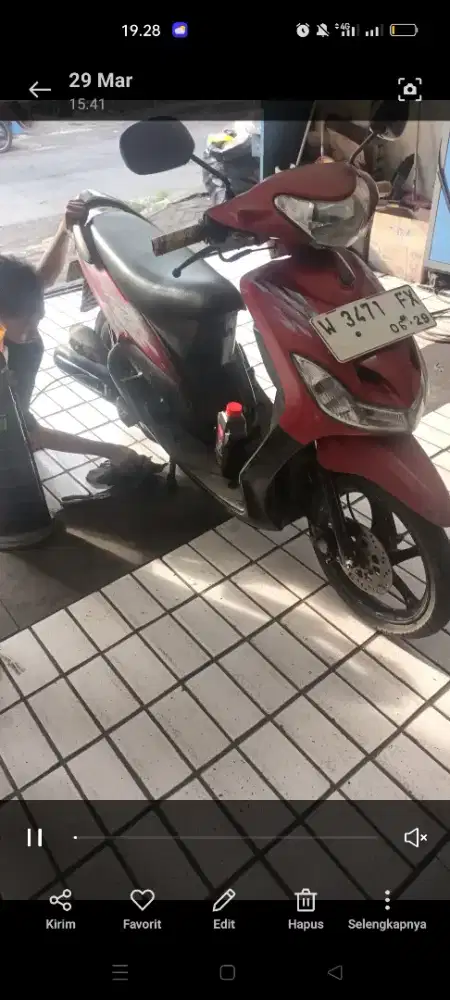 Jual cepat Yamaha Mio 209 terawat