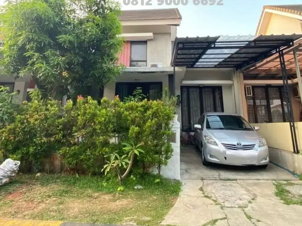 Jual Rumah Melia Garden Graha Raya Bintaro Tangerang Selatan dekat alam sutera