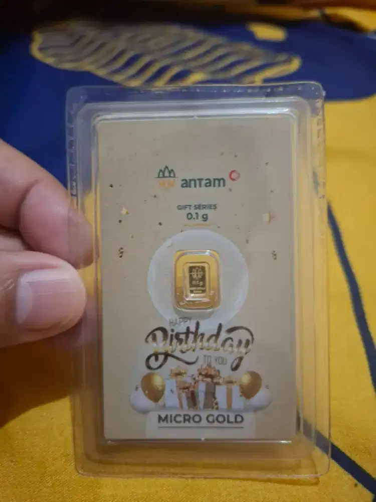 Emas Antam Gift Series 0.1 G Hartadinata