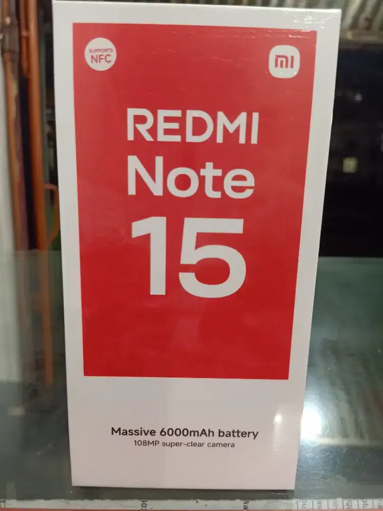 Xiaomi redmi note 15 ram 8gb/256gb open box saja