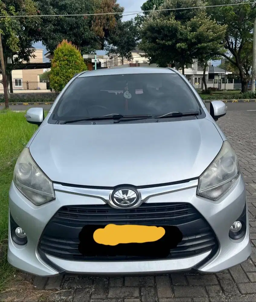 Toyota Agya 1.2 G 2017 AT Kilometer 70 Ribu