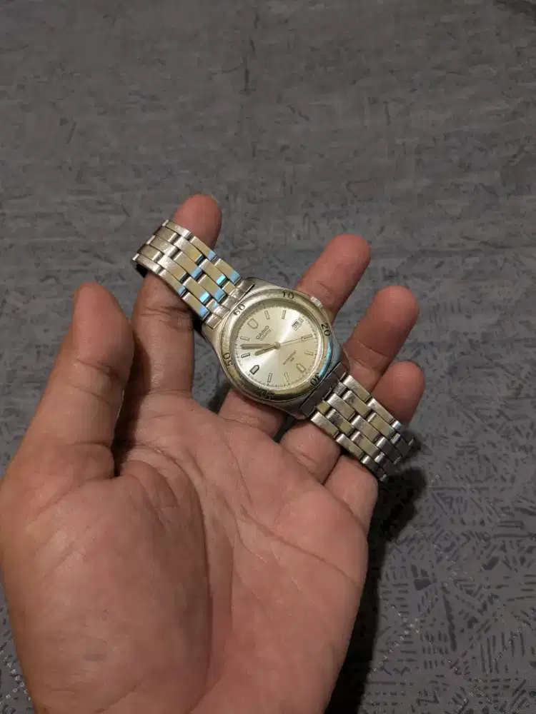 Jam tangan casio mtp123 original