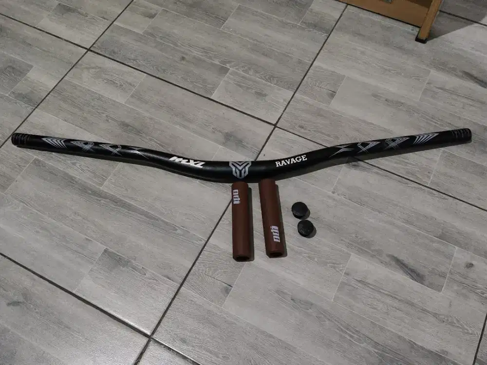 Stang handlebar mxl ravage 760mm plus handgrip odi
