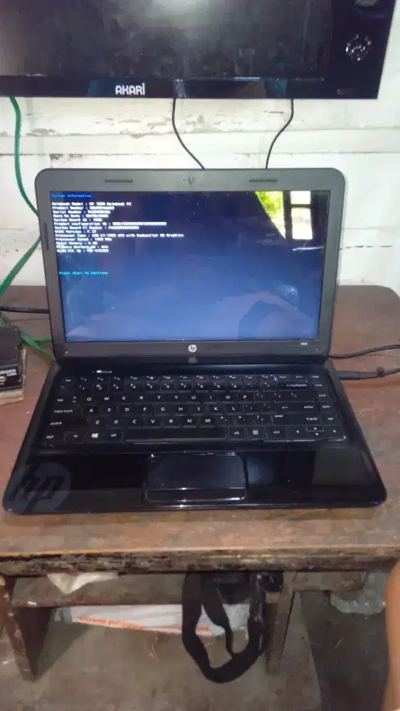 Laptop hp 1000 notebook pc