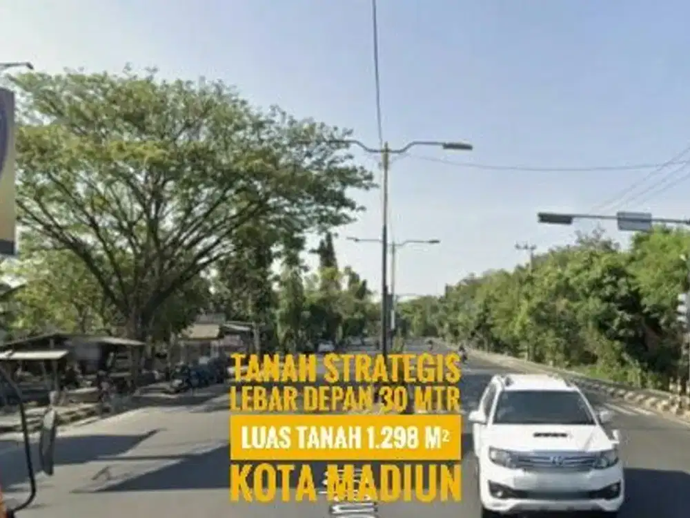 H// Tanah Pekarangan LD 30 mtr, Per3an Ringroad-Urip Sumoharjo KOTA MADIUN Lokasi Ciamik