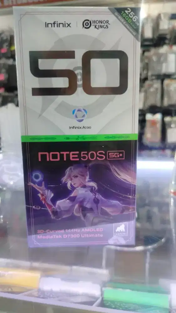 INFINIX NOTE 50S 5G+ RAM 8+8GB/256GB KAS & KREDIT BARU GARANSI RESMI