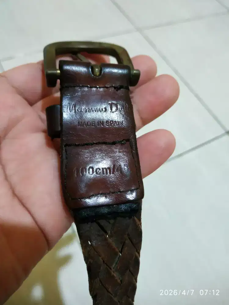 Massimo Dutti Belt Original