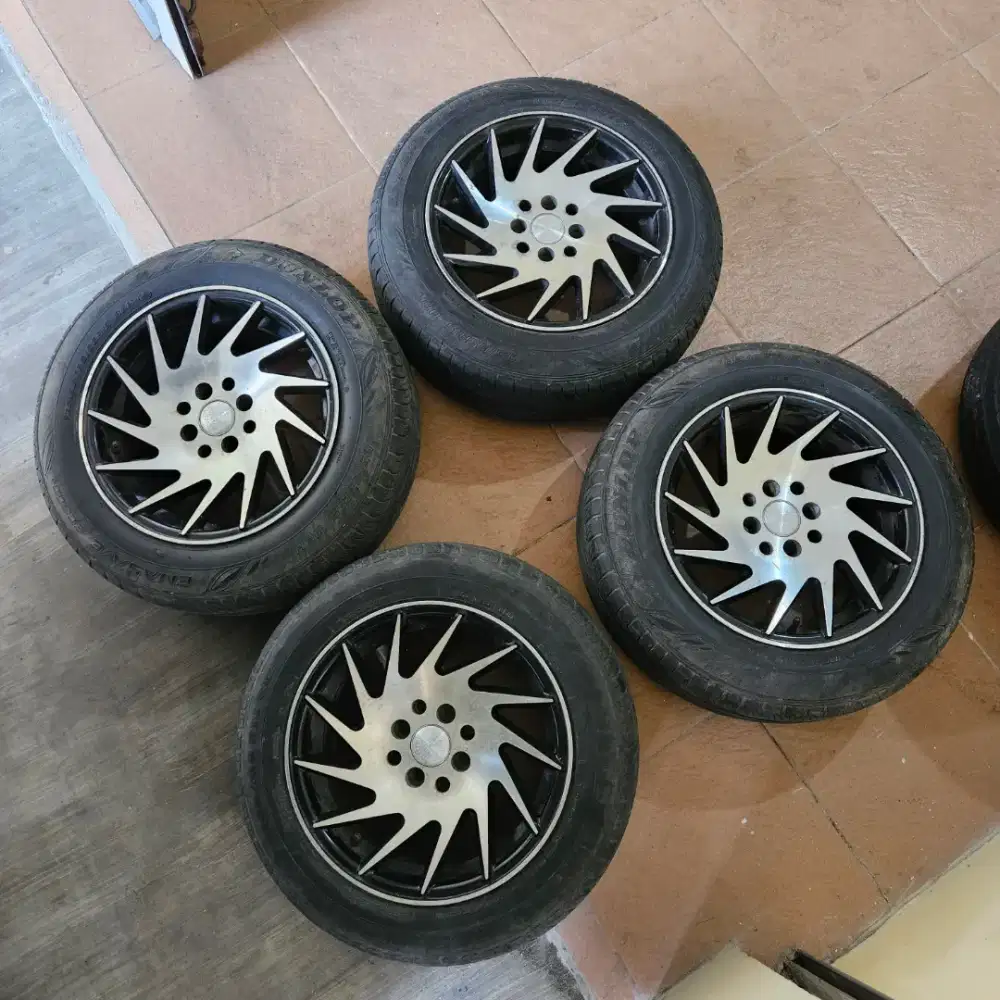 Velg Vossen JF 507 R15 (double PCD 4x100/114,3) Lebar 7 Rata