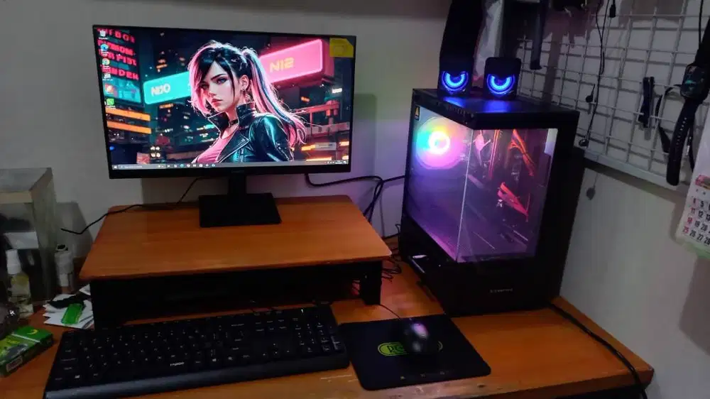 PC Core i5 fullset kondisi baru ccok utk usaha rumahan dan kantoran