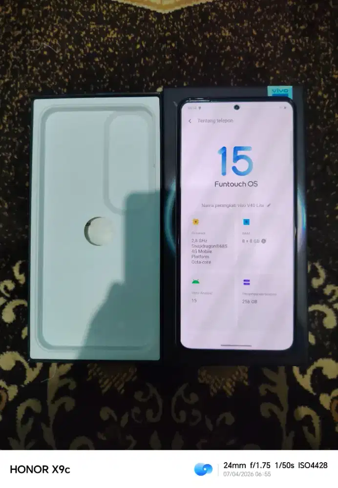 Vivo V40 Lite 4G 8+8/256GB Fullset